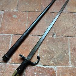 Ba&iuml;onnette fran&ccedil;aise Gras 1874 - WW1 (4)