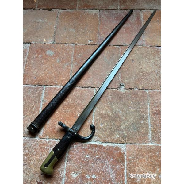 Ba�onnette fran�aise Gras 1874 - WW1 (4)