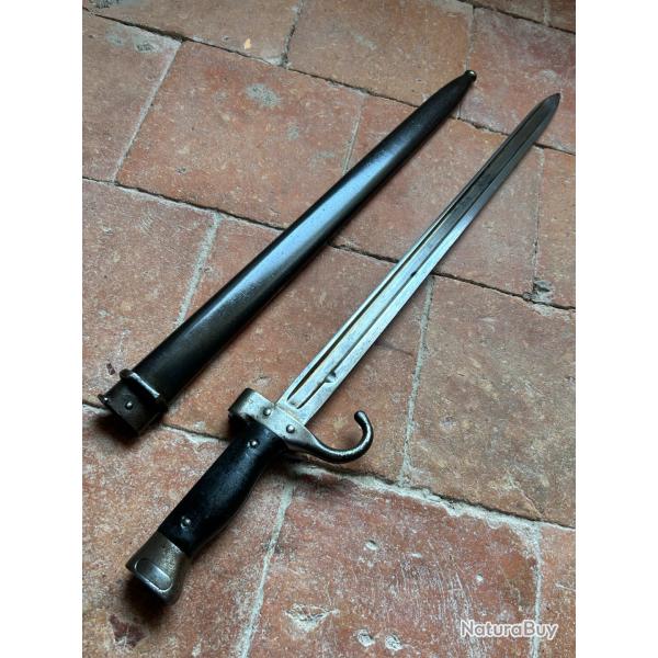 Ba�onnette fran�aise Berthier 1892 2eme type - WW1 (7)