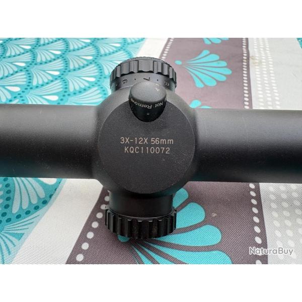 Lunette burris  fourx3x12x56