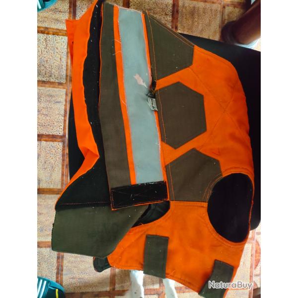 Gilet protection kevlar pour chien