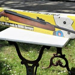 RARE grand CARTON carabine &agrave; air comprim&eacute; DIANA - jusqu'au mod&egrave;le 48
