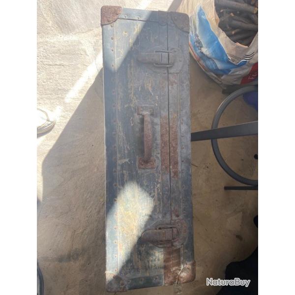 DETECTEUR DE MINES US ARMY SCR-625 WW2 AVEC VALISE ET MANUEL 1943