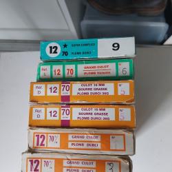 Lot de cartouches calibre 12