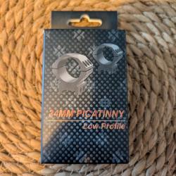 34 mm picatinny low profile Vector Optics (colliers) X-ACCU