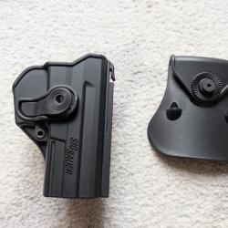 Holster rigide IMI SP2022 Noir Droitier