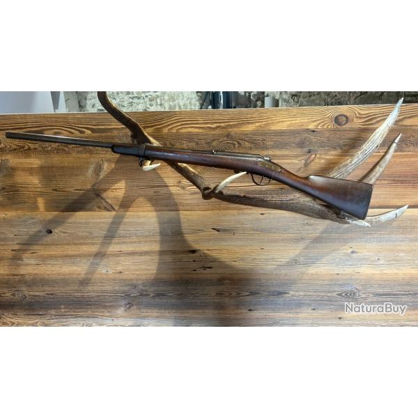 Fusil Gras Mle 1874 - Manufacture de Ch�tellerault 1877 - Arme ancienne cat�gorie D