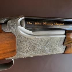 Browning B525 Commemorative One Millionth Limited Edition cal 12/76 canon de 76 cm
