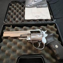 MANURHIN MR88 MR 88 38 Sp&eacute;cial / 357 Magnum SPORT SX INOX Comme Neuf 5 Pouces 1/4 5,1/4 12,7Cm