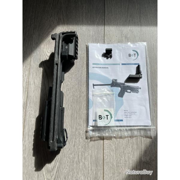 Ch�ssis crosse pour glock 17/19/23 B&T USW