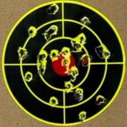 Cibles autocollantes r&eacute;actives