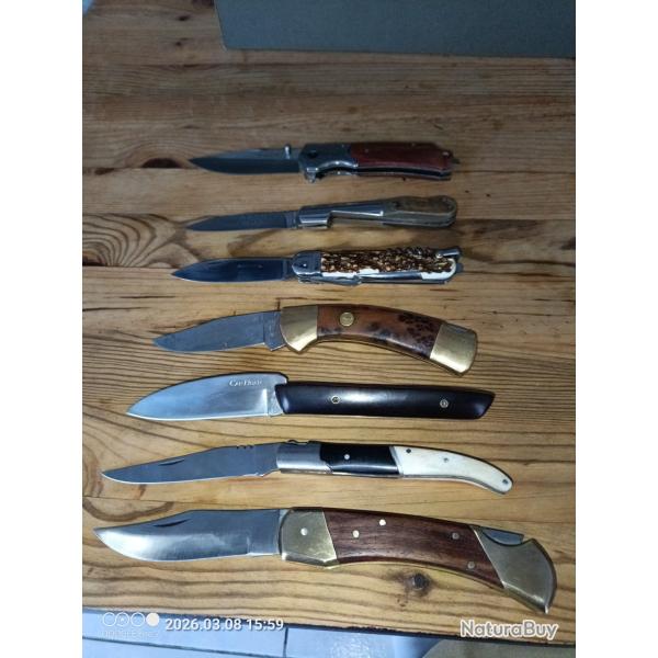 Lot de couteaux