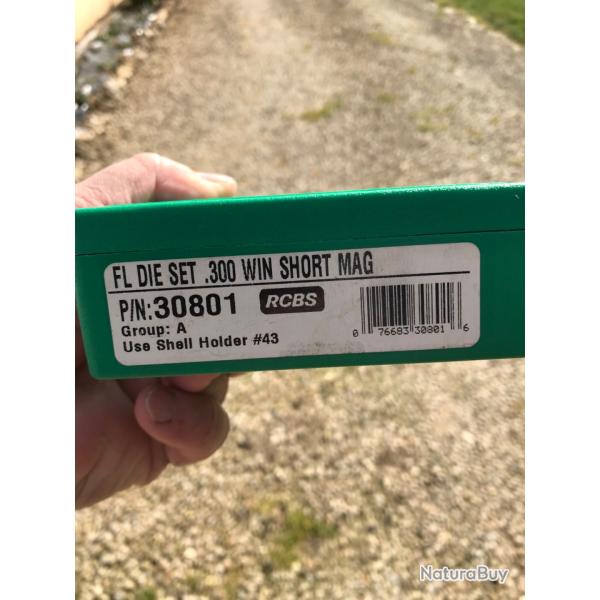 Jeux d'outils RCBS cal 300 WSM