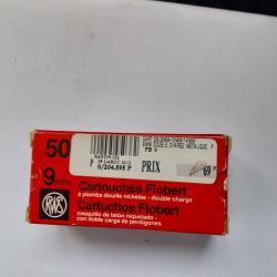 1 boite de cartouches 9mm flobert