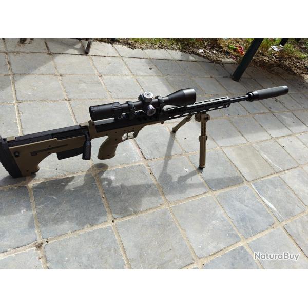 Silverback SRS A2 26" FDE custom avec silencieux DTSS