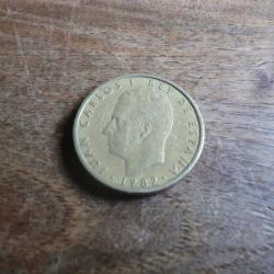 monnaie juan carlos 100 pesetas 1982