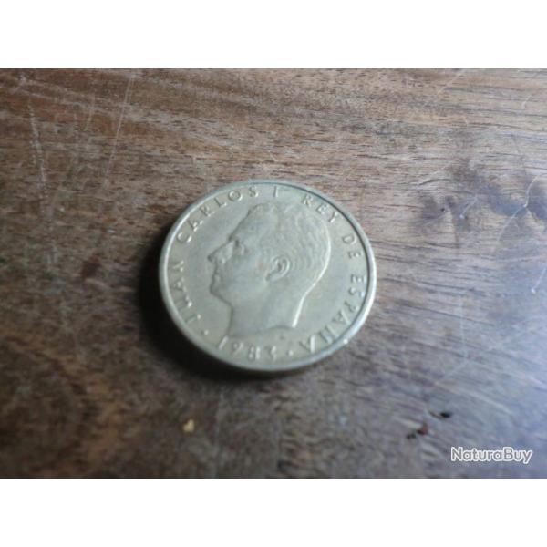 monnaie juan carlos 100 pesetas 1983