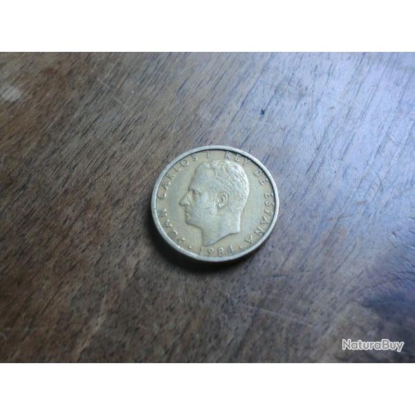 monnaie juan carlos 100 pesetas 1984