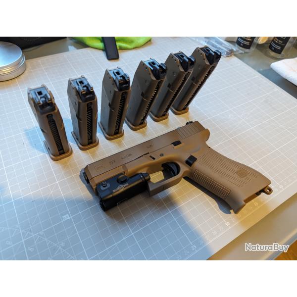 Glock 19x UMAREX short stroke custom GBB
