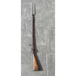 Fusil d'artillerie Enfield Pattern avec baionnette mod&egrave;le 1853  modifi&eacute; 1859