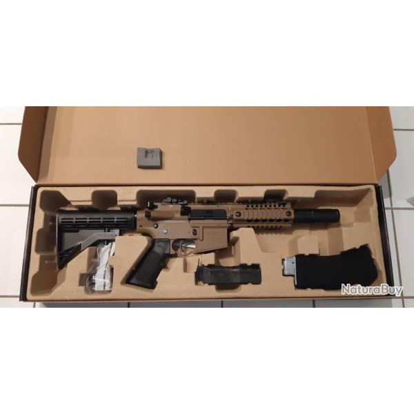 Pack Carabine � air comprim� BUSHMASTER MPW FULL AUTO 4.5mm CROSMAN