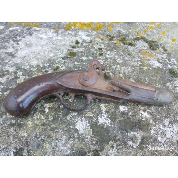 Ancien pistolet silex