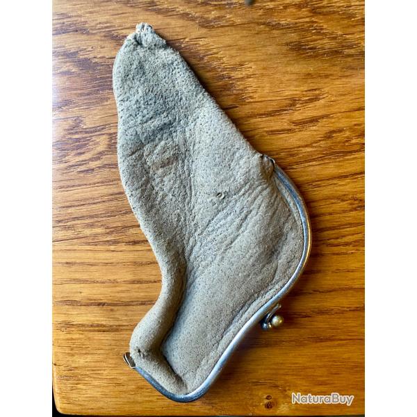 Etui porte monnaie v�lodog puppy 1900 chamoisine