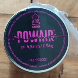 LOT DE 3 BOITES DE PLOMB POWAIR EN 4.5mm