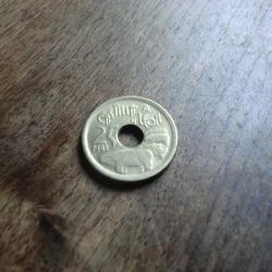 monnaie juan carlos 25 pesetas gastilla l&eacute;on   1995