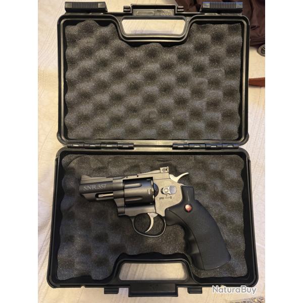 Revolvers crosman CO2 � plomb avec mallette plus cartouches