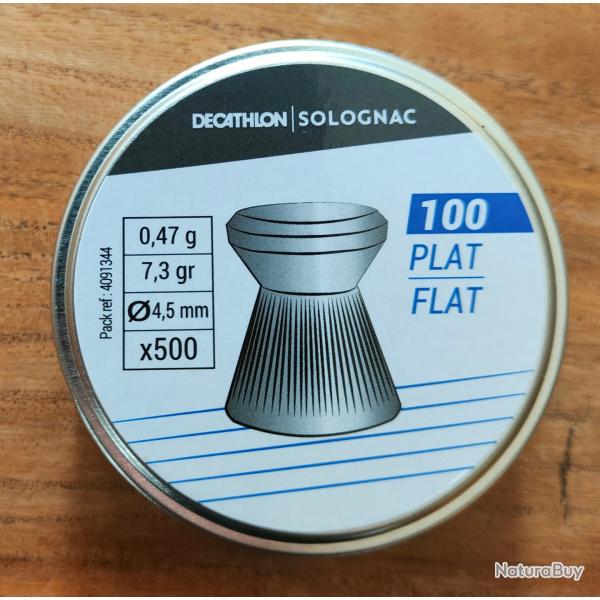 PLOMB SOLOGNAC PLAT 4,5mm x 500