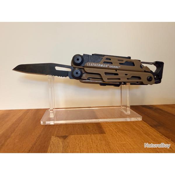 Leatherman SIGNAL multitool bushcraft survival + �tui + bo�te