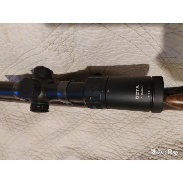 Carabine Tikka T3X Battue, calibre 30.06 avec lunette de battue sur montage pivotant