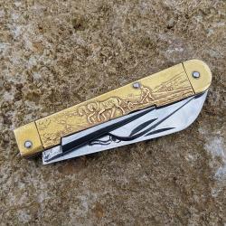 Couteau coursolle ancien 4 pi&egrave;ces.