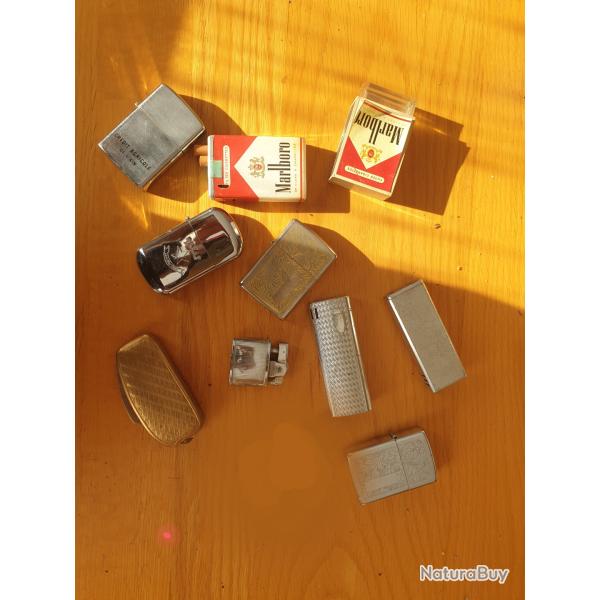 Lots briquets anciens.