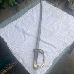 Ancien sabre militaire 1900