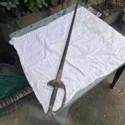 &eacute;p&eacute;e militaire d'officier 19 eme