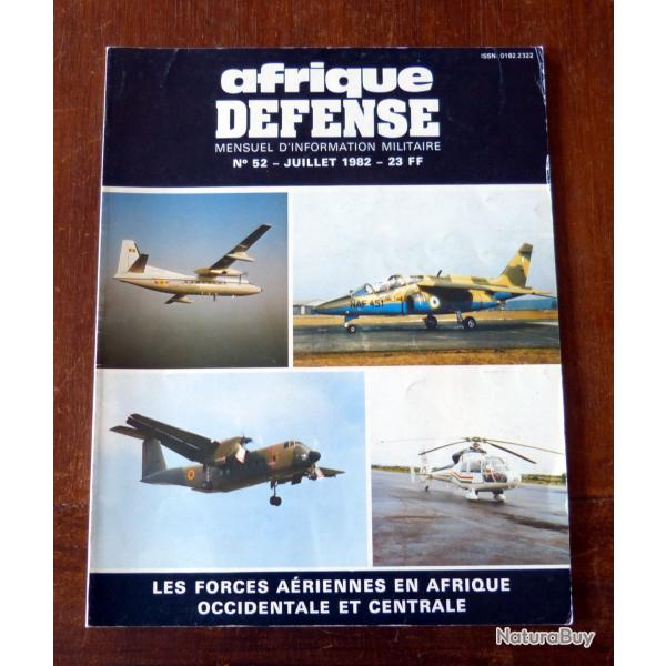 Revue : Afrique d�fense - mensuel d'information militaire - N�52