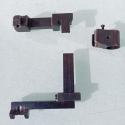 Hausse + guidon d&eacute;port&eacute; Schmidt rubin K31