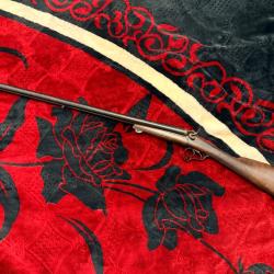 Fusil &agrave; chiens cal 16/65 poudre noire, cat D