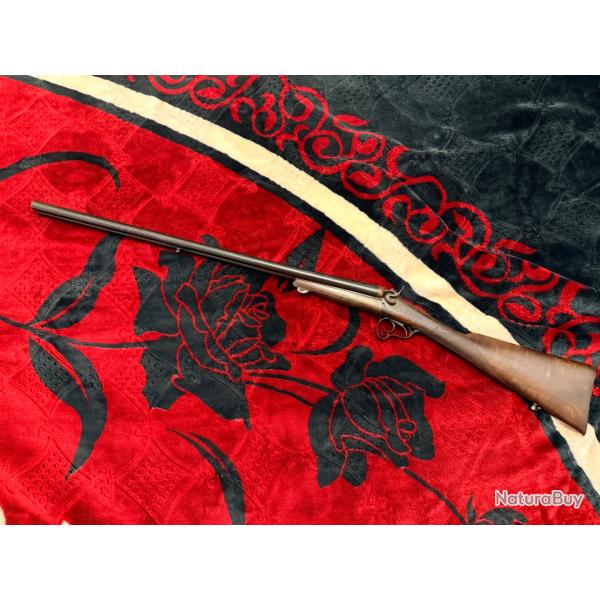 Fusil � chiens cal 16/65 poudre noire, cat D