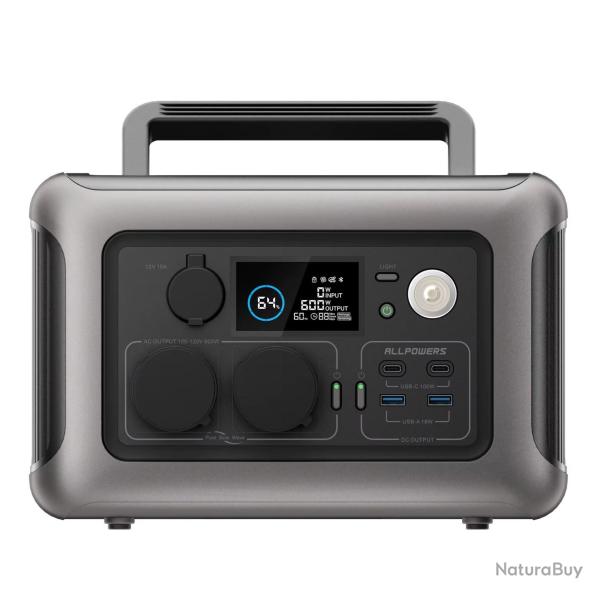 Centrale �lectrique portable R600 (Id�al camping - cabane chasse - camp de p�che) (4)