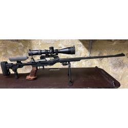 CARABINE PGM MAUSER 45 CALIBRE 22LR LONG RIFLE AVEC LUNETTE VORTEX COMME NEUVE