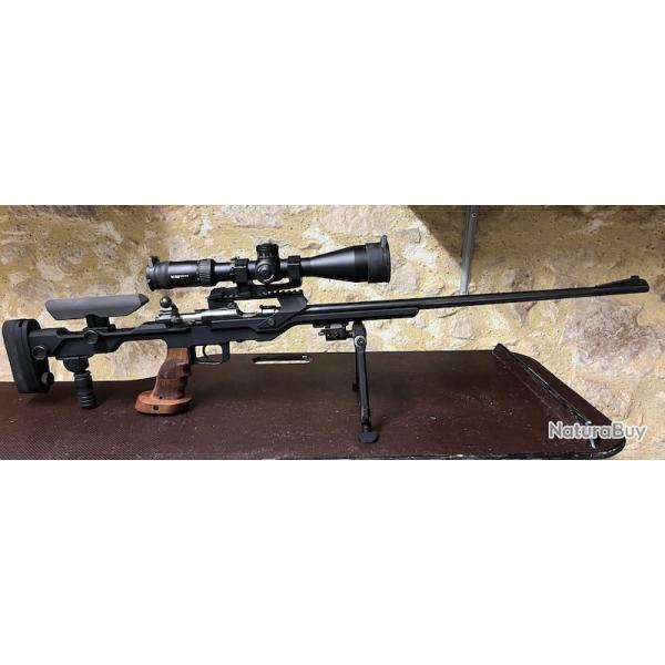 CARABINE PGM MAUSER 45 CALIBRE 22LR LONG RIFLE AVEC LUNETTE VORTEX COMME NEUVE