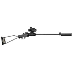 Pack Carabine 22 LR pliante Little Badger + Point rouge + Mod&eacute;rateur de son