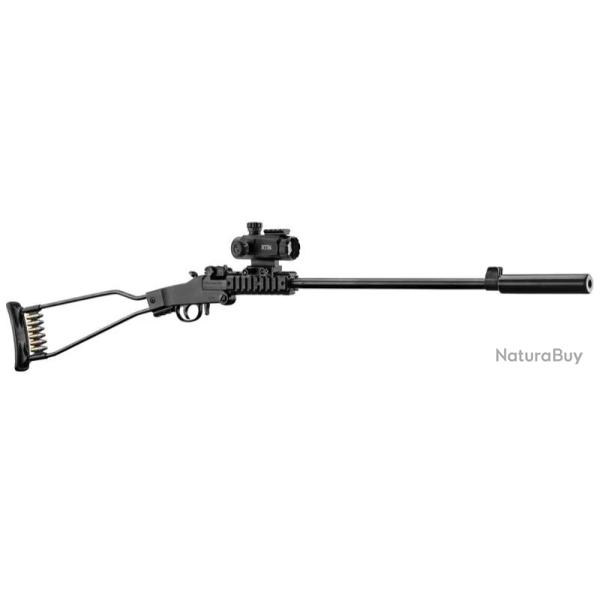Pack Carabine 22 LR pliante Little Badger + Point rouge + Mod�rateur de son