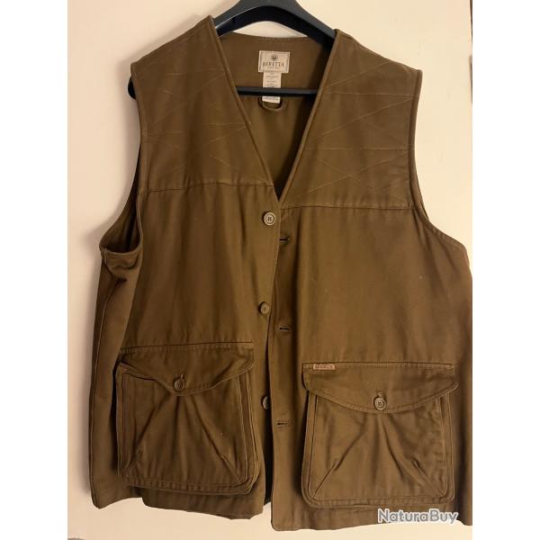 Veste sans manches de chasse excellent �tat .