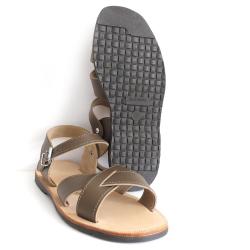 Sandale nails samara cuir militaire Arm&eacute;e fran&ccedil;aise T.37