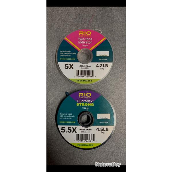 Rio bobine fluoroflex Strong + two-tone Indicator Neuf
