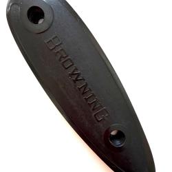 (N) Rare plaque de couche NEUVE " BROWNING " 138 x 45 - 84 mm.